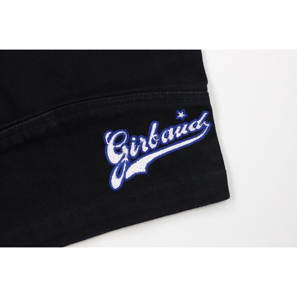 Deadstock Vtg 90s Marithe Francois Girbaud Mens 32 Script Spell Out Denim Shorts - Picture 5 of 13